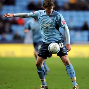Coventry City vs Barnsley: Aron Gunnarsson at Ricoh Arena - Championship Clash (09-01-2010)