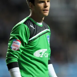 Coventry City vs Blackpool: Joe Murphy in Action at the Ricoh Arena - Npower Championship 2011