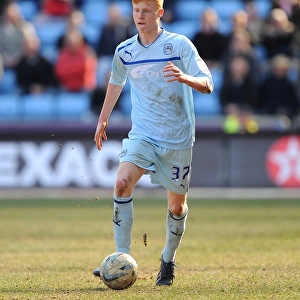 Coventry City vs Brentford: Ryan Haynes in Action during Npower League One Match at Ricoh Arena