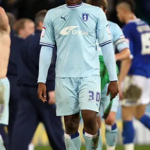 Coventry City vs. Cardiff City: Nathan Cameron Stares Down Opponents at Npower Championship (21-03-2012)
