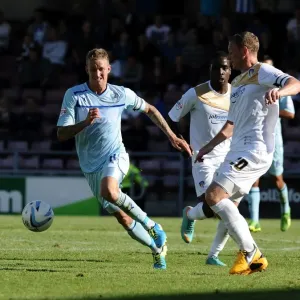 Coventry City vs Colchester United: A Football Rivalry - Carl Baker vs Brian Wilson (Sky Bet League One, September 8, 2013, Sixfields Stadium) Coventry City vs Colchester United: A Football Rivalry - Carl Baker vs Brian Wilson (Sky Bet League One, September 8, 2013, Sixfields Stadium)