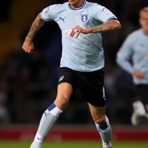 Coventry City vs Derby County: Championship Clash at Ricoh Arena - Carl Baker in Action Against Ipswich Town Coventry City vs Derby County: Championship Clash at Ricoh Arena - Carl Baker in Action Against Ipswich Town