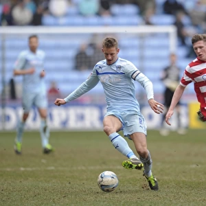 Coventry City vs Doncaster Rovers: A Battle in Npower Football League One - Carl Baker vs John Lundstram at Ricoh Arena