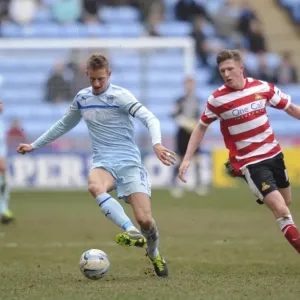 Coventry City vs Doncaster Rovers: A Battle in Npower Football League One - Carl Baker vs John Lundstram at Ricoh Arena Coventry City vs Doncaster Rovers: A Battle in Npower Football League One - Carl Baker vs John Lundstram at Ricoh Arena