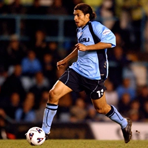 Coventry City vs Millwall: Youssef Chippo in Action (Division One, 12-04-2002)