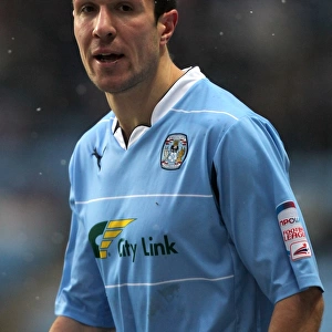 Coventry City vs Norwich City: Richard Wood in Action at the Ricoh Arena - Npower Championship (December 18, 2010)