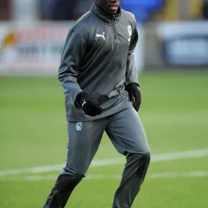 Coventry City vs. Peterborough United: Championship Battle - Gael Bigirimana in Action (December 2011)