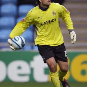 Coventry City vs Reading, Championship 2009: Dimitrios Konstantopoulos in Action at Ricoh Arena Coventry City vs Reading, Championship 2009: Dimitrios Konstantopoulos in Action at Ricoh Arena