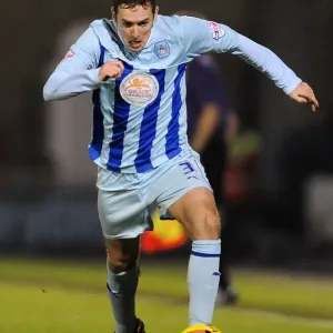 Coventry City vs Rotherham United: Blair Adams in Action - Sky Bet League One Clash at Sixfields Stadium