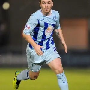 Coventry City vs Rotherham United: John Fleck in Action (November 2013, Sixfields Stadium)