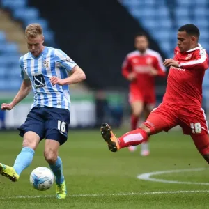 Coventry City vs Swindon Town: Clash at Ricoh Arena - Andy Rose vs Louis Thompson