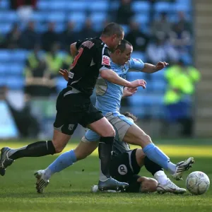 Coventry City vs. West Bromwich Albion: FA Cup Fifth Round Clash - Michael Mifsud Fights for Possession Coventry City vs. West Bromwich Albion: FA Cup Fifth Round Clash - Michael Mifsud Fights for Possession