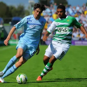 Coventry City vs Yeovil Town: Barton Outmaneuvers Reid in Npower League One Clash at Huish Park Coventry City vs Yeovil Town: Barton Outmaneuvers Reid in Npower League One Clash at Huish Park