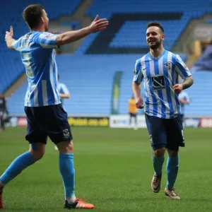 Coventry City's Adam Armstrong Scores Brace: Thrilling Sky Bet League One Match at Ricoh Arena Coventry City's Adam Armstrong Scores Brace: Thrilling Sky Bet League One Match at Ricoh Arena