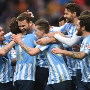 Coventry City's Ben Turner Scores Double: Celebrating Victory Against Gillingham in Sky Bet League One Coventry City's Ben Turner Scores Double: Celebrating Victory Against Gillingham in Sky Bet League One