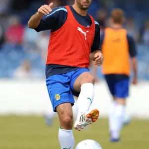 Coventry City's Bruno Cazarine in Pre-Season Action: Clash Against Nuneaton Town at Liberty Way Stadium Coventry City's Bruno Cazarine in Pre-Season Action: Clash Against Nuneaton Town at Liberty Way Stadium