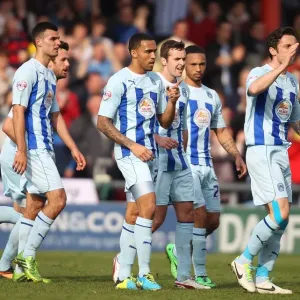 Coventry City's Callum Wilson: Celebrating Glory with Team Mates After Scoring Against Crewe Alexandra in Sky Bet League One Coventry City's Callum Wilson: Celebrating Glory with Team Mates After Scoring Against Crewe Alexandra in Sky Bet League One
