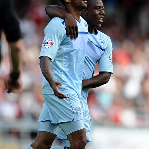 Sky Bet League One Jigsaw Puzzle Collection: Sky Bet League One : Coventry City v Bristol City : Sixfields Stadium : 11-08-2013