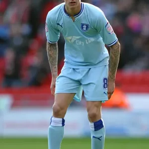 Coventry City's Carl Baker: Battle at Ricoh Arena vs Burnley and Keepmoat Stadium Showdown vs Doncaster Rovers, Championship 2011 Coventry City's Carl Baker: Battle at Ricoh Arena vs Burnley and Keepmoat Stadium Showdown vs Doncaster Rovers, Championship 2011