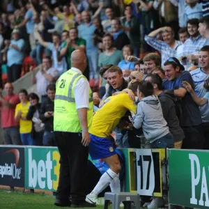 Coventry City's Carl Baker Scores First Goal in Capital One Cup Upset Against Leyton Orient (August 6, 2013) Coventry City's Carl Baker Scores First Goal in Capital One Cup Upset Against Leyton Orient (August 6, 2013)