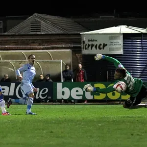 Coventry City's Chris Hussey Scores Fourth Goal in 4-0 Thrashing of York City (Johnstone's Paint Trophy) Coventry City's Chris Hussey Scores Fourth Goal in 4-0 Thrashing of York City (Johnstone's Paint Trophy)