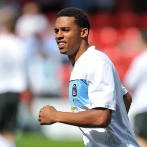Coventry City's Cyrus Christie in Action: Coventry City vs Crewe Alexandra (September 1, 2012)