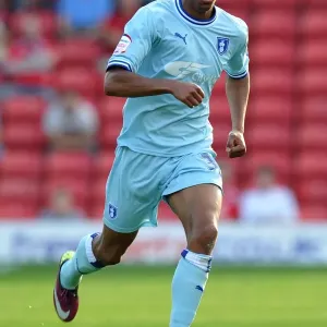 Coventry City's Cyrus Christie at Oakwell Stadium: Npower Championship Clash Against Barnsley (2011) Coventry City's Cyrus Christie at Oakwell Stadium: Npower Championship Clash Against Barnsley (2011)