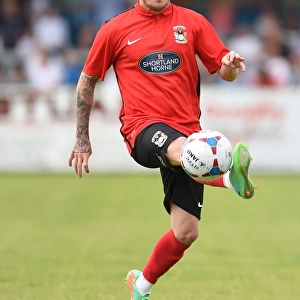 Coventry City's Danny Swanson in Pre-Season Action Against Nuneaton Town at Liberty Way