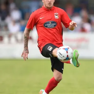 Coventry City's Danny Swanson in Pre-Season Action Against Nuneaton Town at Liberty Way Coventry City's Danny Swanson in Pre-Season Action Against Nuneaton Town at Liberty Way