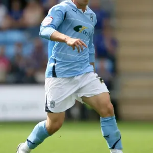 Coventry City's Danny Ward in Action Against Leicester City (Npower Championship, 2010) Coventry City's Danny Ward in Action Against Leicester City (Npower Championship, 2010)