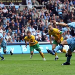 Coventry City FC Print: Elliot Ward Penalty Kick at Ricoh Arena Coventry City FC Print: Elliot Ward Penalty Kick at Ricoh Arena