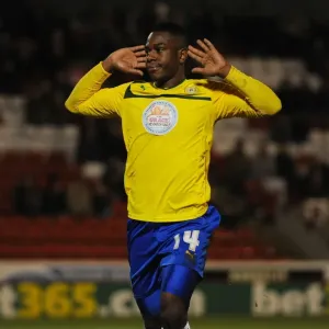 Coventry City's Franck Moussa Scores FA Cup Upset at Barnsley: Oakwell Stadium Goal Celebration (Round 3, 2014) Coventry City's Franck Moussa Scores FA Cup Upset at Barnsley: Oakwell Stadium Goal Celebration (Round 3, 2014)