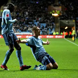 Coventry City's Freddie Eastwood's Hat-Trick Triumph: Peterborough United vs Coventry City, Coca-Cola Championship (12-12-2009, Ricoh Arena)