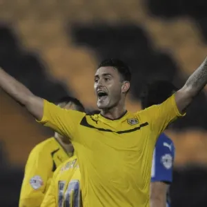 Coventry City's Gary Madine Scores the Winning Goal Against Colchester United in Sky Bet League One Coventry City's Gary Madine Scores the Winning Goal Against Colchester United in Sky Bet League One