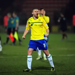 Coventry City's Glory: Carl Dickinson Celebrates Npower League One Victory over AFC Bournemouth Coventry City's Glory: Carl Dickinson Celebrates Npower League One Victory over AFC Bournemouth