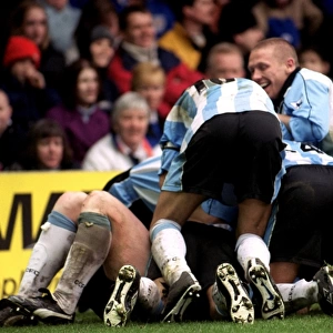 Coventry City's Glory Moment: John Hartson's Hat-Trick Celebration (07-04-2001 vs. Leicester City)