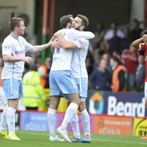 Coventry City's Josh McQuoid Euphoria: Sky Bet League One Goal vs Swindon Town Coventry City's Josh McQuoid Euphoria: Sky Bet League One Goal vs Swindon Town