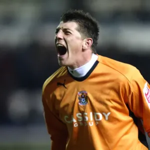 Coventry City's Keiren Westwood Celebrates Championship Victory over Birmingham City (03-11-2008) Coventry City's Keiren Westwood Celebrates Championship Victory over Birmingham City (03-11-2008)
