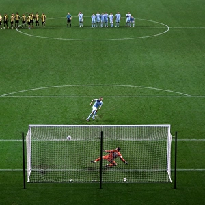 Coventry City's Kevin Kilbane Scores Decisive Penalty in Johnstone's Paint Trophy Shootout Win Against Burton Albion (2012)