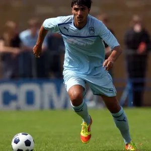 Coventry City's Kevin Malaga in Action during Pre-Season Friendly against Hinckley United at De Montfort Park Coventry City's Kevin Malaga in Action during Pre-Season Friendly against Hinckley United at De Montfort Park