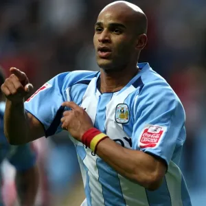 Coventry City's Leon McKenzie Celebrates Second Goal Against Southampton in Coca-Cola Football Championship (04-10-2008) Coventry City's Leon McKenzie Celebrates Second Goal Against Southampton in Coca-Cola Football Championship (04-10-2008)