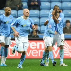 Coventry City's Michael Doyle Scores the Winning Goal Against Burnley in Npower Championship (Nov 20, 2010, Ricoh Arena) Coventry City's Michael Doyle Scores the Winning Goal Against Burnley in Npower Championship (Nov 20, 2010, Ricoh Arena)
