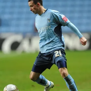 Coventry City's Michael McIndoe in FA Cup Action: Coventry City vs Portsmouth (January 12, 2010, Ricoh Arena) Coventry City's Michael McIndoe in FA Cup Action: Coventry City vs Portsmouth (January 12, 2010, Ricoh Arena)