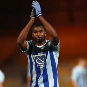 Coventry City's Reda Johnson Leads Team Celebration After Win Against Port Vale in Sky Bet League One Coventry City's Reda Johnson Leads Team Celebration After Win Against Port Vale in Sky Bet League One