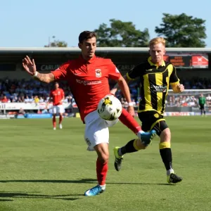 Coventry City's Ruben Lameiras Defends Against Mark Duffy in Sky Bet League One Clash at Burton Albion Coventry City's Ruben Lameiras Defends Against Mark Duffy in Sky Bet League One Clash at Burton Albion