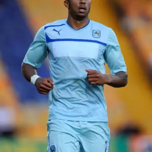 Cyrus Christie in Action for Coventry City at Mansfield Town Friendly (2013) Cyrus Christie in Action for Coventry City at Mansfield Town Friendly (2013)