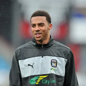 Cyrus Christie in Action: Coventry City vs. Scunthorpe United at Glanford Park (Npower League One, March 9, 2013) Cyrus Christie in Action: Coventry City vs. Scunthorpe United at Glanford Park (Npower League One, March 9, 2013)