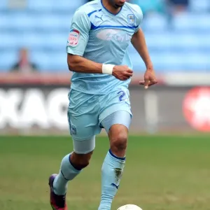 Cyrus Christie in Action: Coventry City vs. Doncaster Rovers, Npower League One (2013), Ricoh Arena Cyrus Christie in Action: Coventry City vs. Doncaster Rovers, Npower League One (2013), Ricoh Arena