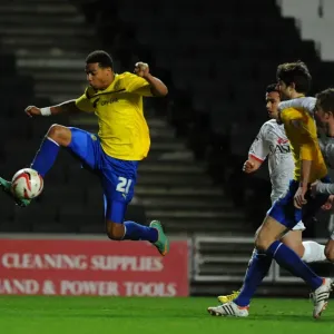 Cyrus Christie in Action: Coventry City vs Milton Keynes Dons at StadiumMK (December 2012) Cyrus Christie in Action: Coventry City vs Milton Keynes Dons at StadiumMK (December 2012)