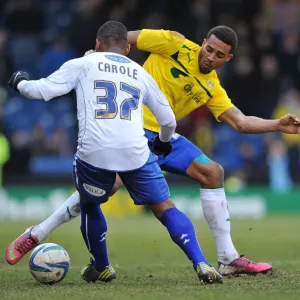 Cyrus Christie vs Sebastien Carole: Intense Tackle in Coventry City vs Bury Npower League One Clash (16-02-2013) Cyrus Christie vs Sebastien Carole: Intense Tackle in Coventry City vs Bury Npower League One Clash (16-02-2013)